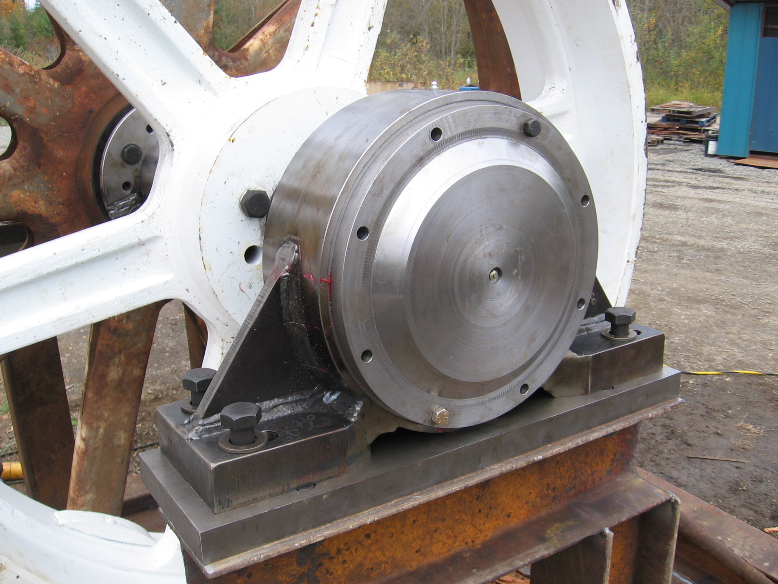 Click to go to Large Steel Bearing Housing