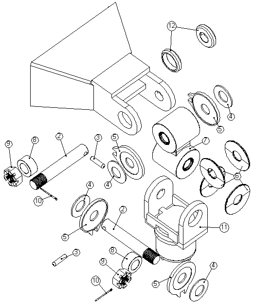 Skid Parts Assembly Drawing